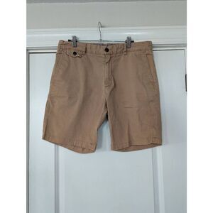 Frank & Oak Valence Shorts men's size‎ 34 tan khaki preppy academic